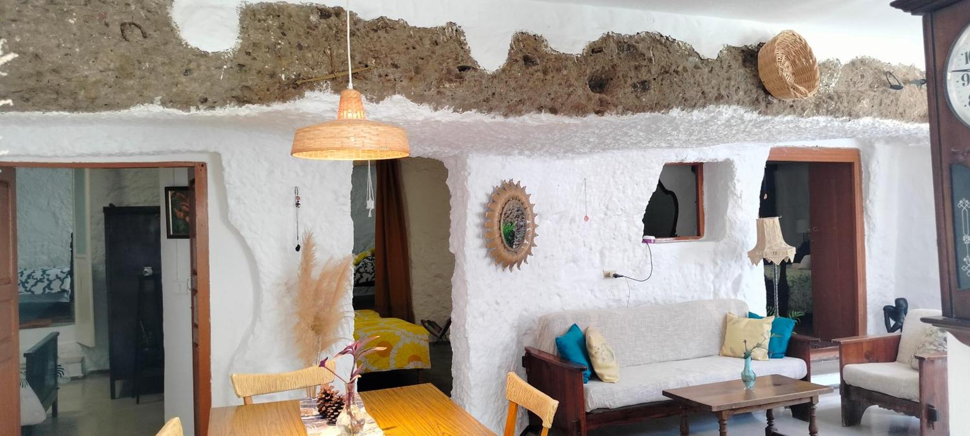 Casa Cueva Rural Trebola, Artenara Juncalillo Ngoại thất bức ảnh